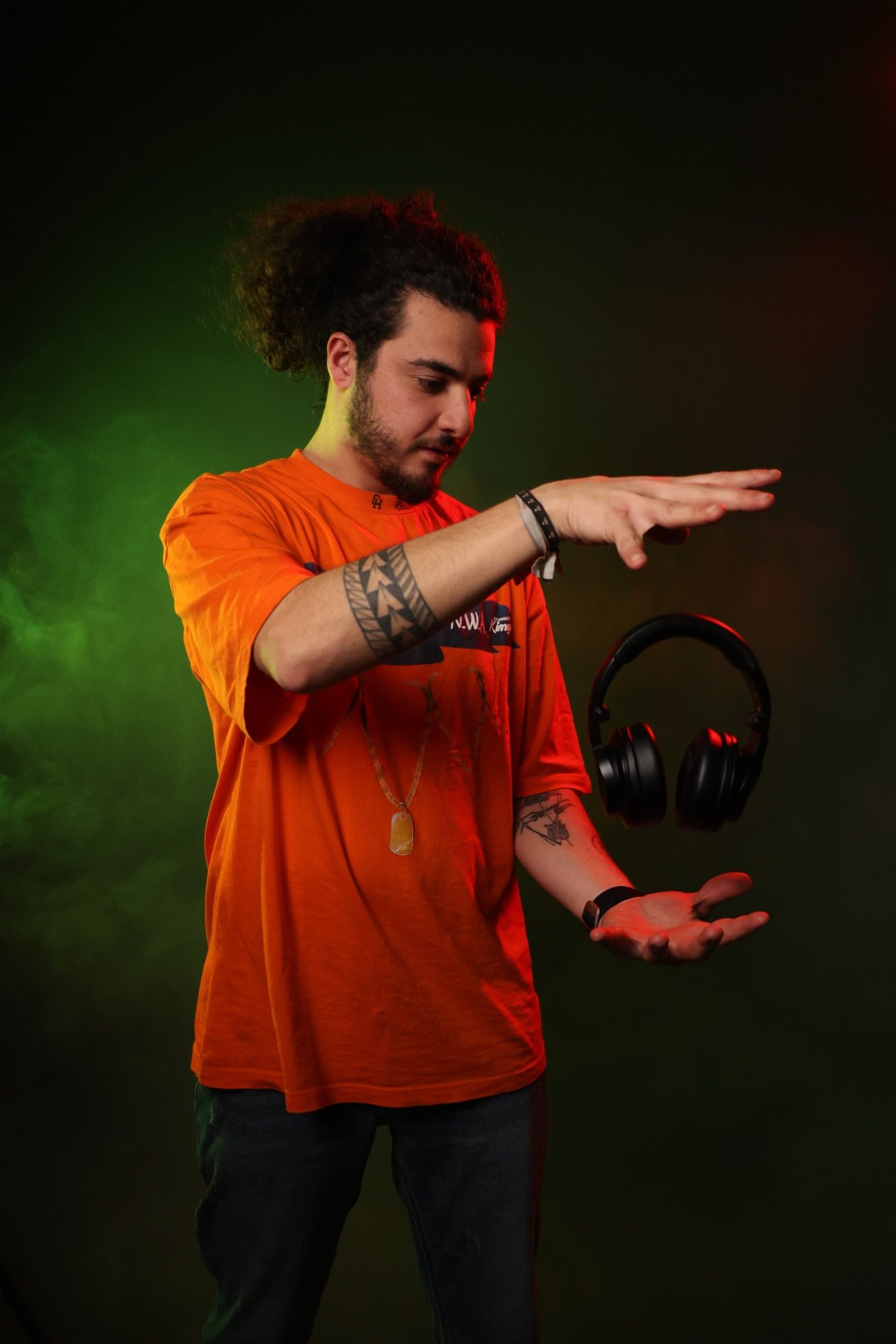 DJ AFRO studio portrait
